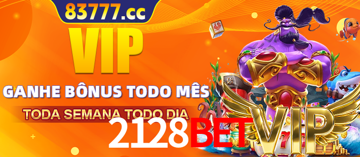 Banner promocional do 2128bet oferecendo 100% de recompensas adicionais contínuas para quem fizer o login diário (Daily sign-in), com um mascote de coelho.